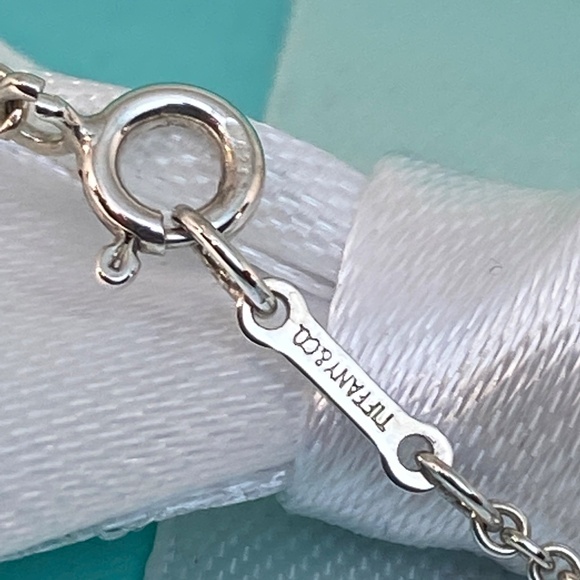 Tiffany & Co. Elsa Peretti Open Heart Necklace – 22mm 5.8g 16” - Picture 6 of 7